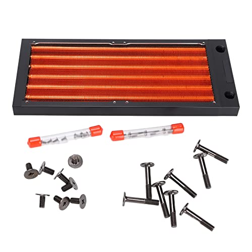 CPU Flüssigkeits kühler Hohe Haltbarkeit Mehrere Rohre Stabile Leistung Wasser kühlung Heizkörper 360mm für CPU PC Wasser Cool System (240 mm) von CHEOTIME