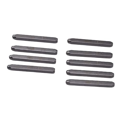 Cheotime 27 PCs Metall -Stempelkit, Schmuckstempelwerkzeuge Kit, Handstempelwerkzeugwith 1/8 Zoll (3 mm) Buchstabennummer und Musterpunsch für Handgravien, Holz, Leder (Number) von CHEOTIME