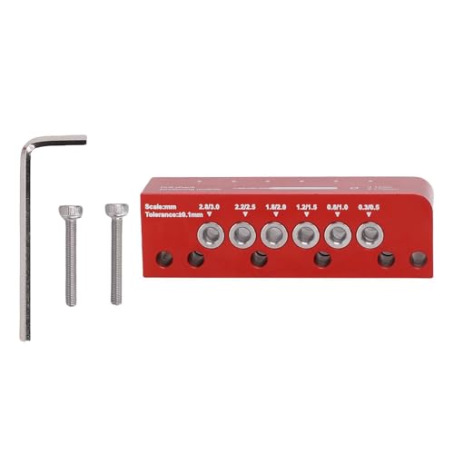 Cheotime 3,175 mm Bohrer Shank Positionierungsmodul, Ersatz Mittelbohrwerkzeug Bohrloch Teil Dübel Jig Zubehör für Round Rod Center Locator Round Bar Bohr Guide DIY Modeling Tool Cheotime 3,175 mm Bohrer Shank Positionierungsmodul, Ersatz Mittelbohrwerkzeug Bohrloch Teil Dübel Jig Zubehör für Round Rod Center Locator Round Bar Bohr Guide DIY Modeling Tool von CHEOTIME