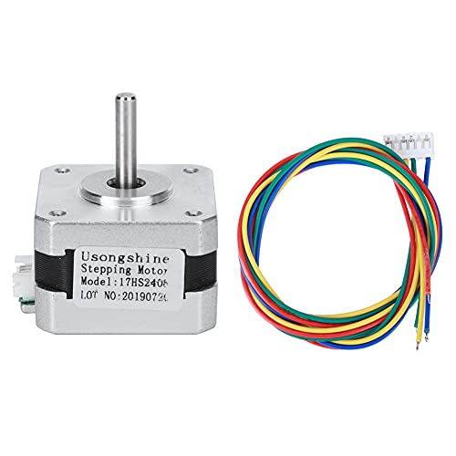 Cheotime 3D -Drucker 17 Stepper Motor, 2 Phase 4 Drähte 17 Stepper Motor für 3D Drucker Extruder, 17HS2408 Pfannkuchenmotor mit Kabel für 3D Druckermotoren Cheotime 3D -Drucker 17 Stepper Motor, 2 Phase 4 Drähte 17 Stepper Motor für 3D Drucker Extruder, 17HS2408 Pfannkuchenmotor mit Kabel für 3D Druckermotoren von CHEOTIME