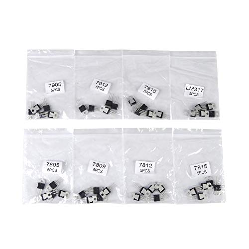 Cheotime 40pcs Transistor -Sortiment -Kit, JFET -Verstärkerkomponenten 8 Typ N -Kanal Depletion -Modus -Transistoren für DIY -Elektronikprojekte Cheotime 40pcs Transistor -Sortiment -Kit, JFET -Verstärkerkomponenten 8 Typ N -Kanal Depletion -Modus -Transistoren für DIY -Elektronikprojekte von CHEOTIME