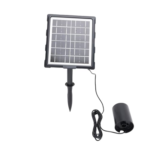 Cheotime 6V 3W Solar Teichbeliator mit Luftpumpe, 3 Modi (18H/24H/36H) Solarbelüfter für Teiche im Freien, 2200 mAh Solarantrieb mit Fließregler für kleine Fischteiche von CHEOTIME