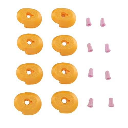 Cheotime 8 Pack Ceramic AMS Lite Inlet Protector | Langlebiger Vorschubanschluss, glasiertes Gelb, einfach installieren für kompatible Drucker von CHEOTIME