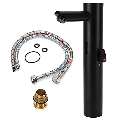 Cheotime Automatic Touchless Bad Bad Waschbecken Wasserhahn, bewegungsaktivierte Sensor Auto Off Infrarot Messingbecken Wasserhähne Verstellbare kalte heiße Integration Ein Griff Cheotime Automatic Touchless Bad Bad Waschbecken Wasserhahn, bewegungsaktivierte Sensor Auto Off Infrarot Messingbecken Wasserhähne Verstellbare kalte heiße Integration Ein Griff von CHEOTIME