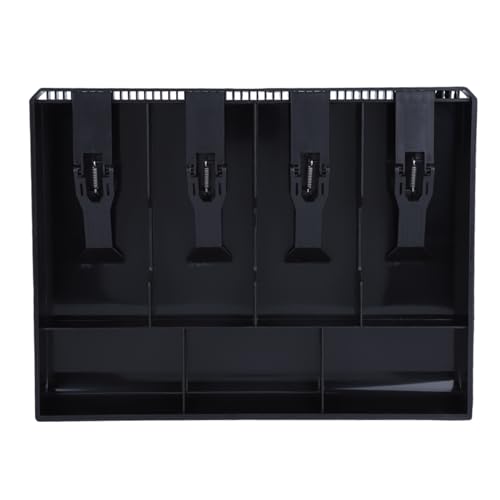 Cheotime Cash Drawer Register einfügen Tablett, Cash Money Tably 4 Rechnungen 3coinss Währung bis Ersatzgeld Organizer Storage Box für Store Bank Supermarket von CHEOTIME