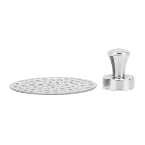 Cheotime Coffee Filter Mesh Set mit Verteilungsnetz und Magnetspeichergriff, Doppelschicht wiederverwendbares Metall Ultra fein 100 μm Filter für 53 mm Kaffeegriff Cheotime Coffee Filter Mesh Set mit Verteilungsnetz und Magnetspeichergriff, Doppelschicht wiederverwendbares Metall Ultra fein 100 μm Filter für 53 mm Kaffeegriff von CHEOTIME