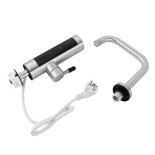 Cheotime Electric Heizung Wasserhahn, Edelstahl Dual -Gebrauchheizunghahn mit intelligentem Thermostat, sofortiger heißes Wasserhahn für Küchenbad US -Stecker Cheotime Electric Heizung Wasserhahn, Edelstahl Dual -Gebrauchheizunghahn mit intelligentem Thermostat, sofortiger heißes Wasserhahn für Küchenbad US -Stecker von CHEOTIME