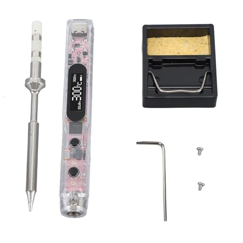 Cheotime Electric Loding Eisen, digitales Display Löteisenkit mit TS B2 Kopf, konstante Temperaturvereinbarungseisen für DIY -Reparatur -Platine PCB -Handwerk von CHEOTIME