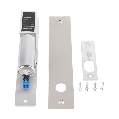 Cheotime Electric Mortise Lock, Auto Bolt Lock mit Induktion Zugangskontrolle für Holz- / Glastüren DC 12V Cheotime Electric Mortise Lock, Auto Bolt Lock mit Induktion Zugangskontrolle für Holz- / Glastüren DC 12V von CHEOTIME