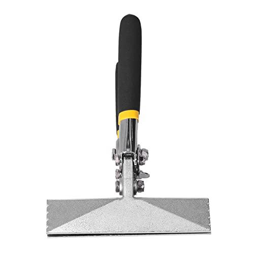Cheotime Hand Seamer, Werkzeug mit Klappzabler Legierung Stahl Metall Bender mit Gummigriff für Blechbiege HLK -Fensterdesign (80 mm (gerade)) (80 mm (gebogen)) (150 mm (gerade)) von CHEOTIME