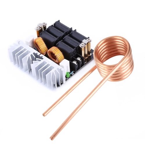 Cheotime Induktionsheizung, 1000W ZVS-Modul mit niedriger Spannungsheizung, 12-48V DC-Stromversorgung für Metallschmelzen, Härten, Glühprojekte Cheotime Induktionsheizung, 1000W ZVS-Modul mit niedriger Spannungsheizung, 12-48V DC-Stromversorgung für Metallschmelzen, Härten, Glühprojekte von CHEOTIME