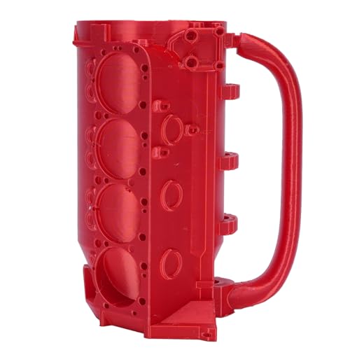Cheotime Motor Block kann Becher, Neuheit Teer Becher für Papa Geburtstag Weihnachtsferien Hauswarming Mechanic Geschenke für Auto Liebhaber, absulierte einzigartige Kaffee Tee (Verrotten) von CHEOTIME