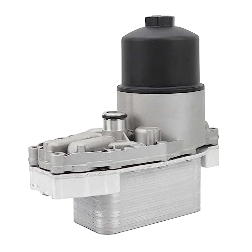 Cheotime Motorölkühler, LR040738 Aluminium Motorölkühler und Ölfiltergehäuse Adapter, die mit 4 Sport L320 L494 L405 kompatibel ist von CHEOTIME