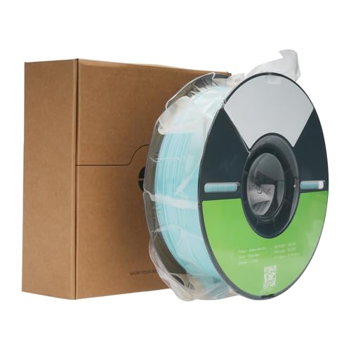 Cheotime PLA Spool 1,75 mm 3D-Druckerfilament, hohe Geschwindigkeit 30-300 mm/S-dimensionale Genauigkeit +/- 0,02 mm, 1 kg Spule (2,2 lbs), passen Sie den meisten 3D-Drucker an, (Ocean Blue) von CHEOTIME