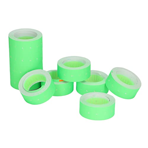 Cheotime -Preisbezeichnungen Roll, 15000pcs 21x12mm -Kleberpreise mit roter Linie für Preiskenner, die mit MX5500 M5500 AK813 HG979 kompatibel sind (Fluoreszierendes Grün) von CHEOTIME