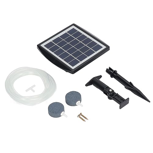 Cheotime Solar Tond Lerator, einstellbare Panel Ruhige 2200 -mAh -Luftpumpe Bubbler Dual Outly Solar Teichs Oxygenator für Aquariumfischtank im Freien kleine Teichhöhehöre im Cheotime Solar Tond Lerator, einstellbare Panel Ruhige 2200 -mAh -Luftpumpe Bubbler Dual Outly Solar Teichs Oxygenator für Aquariumfischtank im Freien kleine Teichhöhehöre im von CHEOTIME