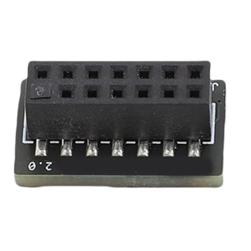 Cheotime TPM 2.0 Sicherheitsmodul, TPM2.0 Modul SPI 14Pin Verschlüsselungssicherheitsmodul mit TRX40, WRX80 Serie für Motherboard kompatibel mit 11 Cheotime TPM 2.0 Sicherheitsmodul, TPM2.0 Modul SPI 14Pin Verschlüsselungssicherheitsmodul mit TRX40, WRX80 Serie für Motherboard kompatibel mit 11 von CHEOTIME