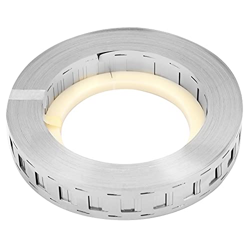 Cheotime belt, 1000 g Doppellinie Ni Streifen Lithiumbatterie Ni -Plattierstahlgürtel für Lithium -Akku -Spotschweißen (25,5 * 18,5 mm) von CHEOTIME
