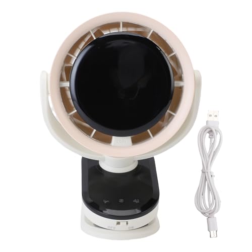 Cheotime tragbarer Klemmventilator, 100 Geschwindigkeiten USB -wiederaufladbarer Lüfter mit LED -Display, automatischer oszillierender Lüfter für Zuhause, Büro und Reisekühlung Cheotime tragbarer Klemmventilator, 100 Geschwindigkeiten USB -wiederaufladbarer Lüfter mit LED -Display, automatischer oszillierender Lüfter für Zuhause, Büro und Reisekühlung von CHEOTIME