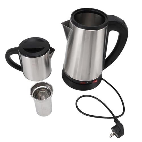 Electric Turkish Kettle, Stainless Steel Double Kettle Turkish Tea Maker, Turkish Teapot Set with 1l and 2l Capacity for Home Eu Plug Electric Turkish Kettle, Stainless Steel Double Kettle Turkish Tea Maker, Turkish Teapot Set with 1l and 2l Capacity for Home Eu Plug von CHEOTIME