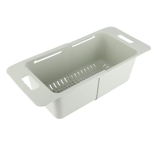 Gefrierschrank-Aufbewahrungskorb, Verstellbare Länge, Aufbewahrungstruhe, Gefriertruhe, Tiefkühltruhe, Organizer, Trennwand, Erweiterbar, Mit Küchengriff(Grün) von CHEOTIME