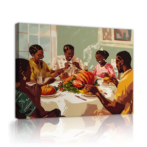 CHERHERART Familie Leckeres Essen Abendessen Leinwand Wandkunst Malerei Thanksgiving Bilder Kunstwerk Drucke Wandbild für Wohnzimmer Schlafzimmer Wohnkultur 80x100cm Innenrahmen CHERHERART Familie Leckeres Essen Abendessen Leinwand Wandkunst Malerei Thanksgiving Bilder Kunstwerk Drucke Wandbild für Wohnzimmer Schlafzimmer Wohnkultur 80x100cm Innenrahmen von CHERHERART