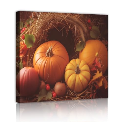 CHERHERART Herbst Kürbis Ernte Leinwand Wandkunst Bild Rustikale Herbst Leinwand Drucke Poster für Zuhause Küche Esszimmer Wandbild Thanksgiving Dekor 30x30cm Innenrahmen CHERHERART Herbst Kürbis Ernte Leinwand Wandkunst Bild Rustikale Herbst Leinwand Drucke Poster für Zuhause Küche Esszimmer Wandbild Thanksgiving Dekor 30x30cm Innenrahmen von CHERHERART