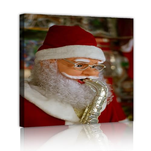 CHERHERART Urlaub Festliche Leinwand Bilder Drucke Poster Weihnachten Santa Leinwand Wandkunst für Wohnzimmer Zuhause Schlafzimmer Cafe Esszimmer Dekor 35x35cm Innenrahmen CHERHERART Urlaub Festliche Leinwand Bilder Drucke Poster Weihnachten Santa Leinwand Wandkunst für Wohnzimmer Zuhause Schlafzimmer Cafe Esszimmer Dekor 35x35cm Innenrahmen von CHERHERART
