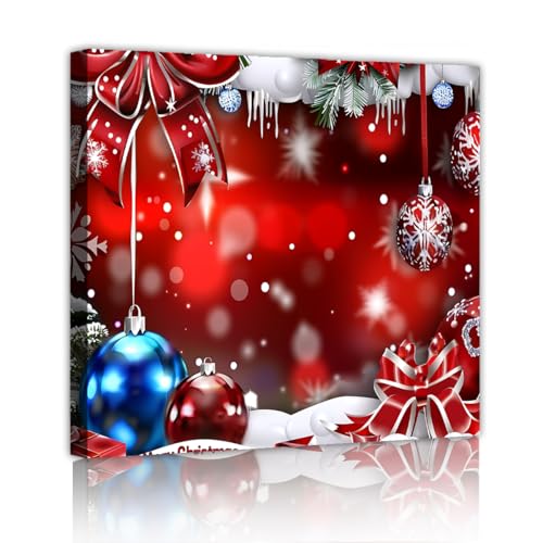 CHERHERART Weihnachtsschmuck Leinwand Wandkunst Rot Festlich Urlaub Leinwand Poster Drucke für Wohnzimmer Esszimmer Zuhause Schlafzimmer Cafe Dekor 40x40cm Innenrahmen CHERHERART Weihnachtsschmuck Leinwand Wandkunst Rot Festlich Urlaub Leinwand Poster Drucke für Wohnzimmer Esszimmer Zuhause Schlafzimmer Cafe Dekor 40x40cm Innenrahmen von CHERHERART