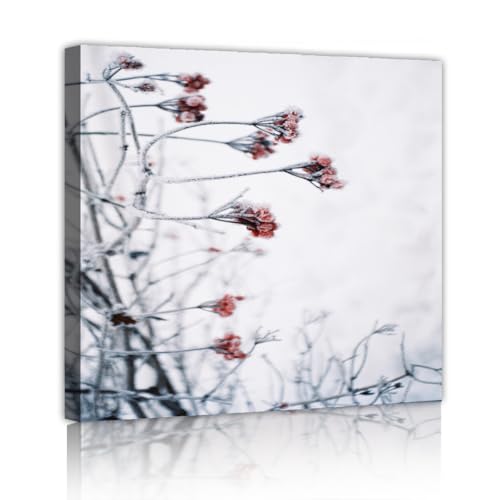 CHERHERART Winter Rote Beeren Leinwand Wandkunst Poster Schöne Schnee Szene Leinwand Malerei Drucke für Schlafzimmer Wohnzimmer Weihnachten Wohnkultur 50x50cm Innenrahmen CHERHERART Winter Rote Beeren Leinwand Wandkunst Poster Schöne Schnee Szene Leinwand Malerei Drucke für Schlafzimmer Wohnzimmer Weihnachten Wohnkultur 50x50cm Innenrahmen von CHERHERART