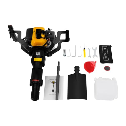 2-Takt Garten Baum Bagger, 52ccm Benzinbagger Benzin Handgeführte Gartenbaumgräber Baumpflanzschaufel Grabenfräse Bagger Graben Maschine, 45J Luftgekühlte Einziger Zylinder für Garten Bauernhof 2-Takt Garten Baum Bagger, 52ccm Benzinbagger Benzin Handgeführte Gartenbaumgräber Baumpflanzschaufel Grabenfräse Bagger Graben Maschine, 45J Luftgekühlte Einziger Zylinder für Garten Bauernhof von CHERIKIU