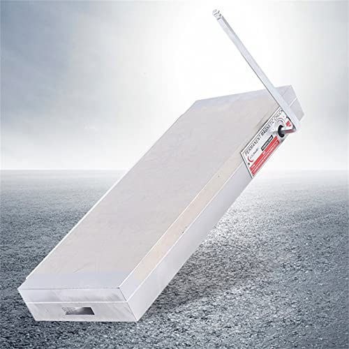 Magnetspannplatte, 400x150mm Hochpräzise Permanent Magnetspannplatte Spannplatte Magnet Magnetfutter Magnettisch Industriell Schleifmaschinen Aufnahme für Schleif/Tischbohrmaschinen Magnetisches von CHERIKIU