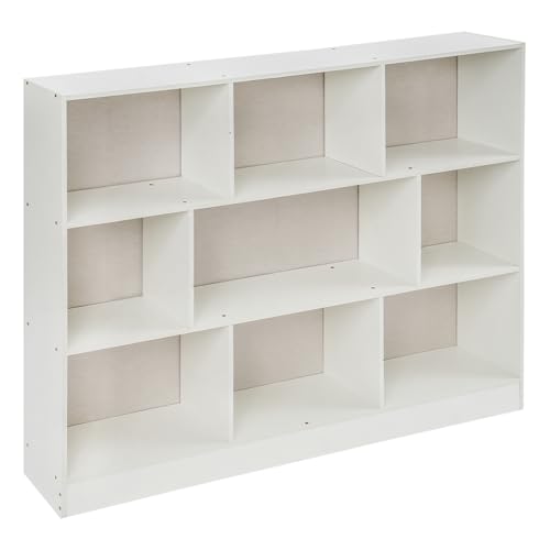 120cm breit 33.71 lbs Bücherregal Standregal modern Rechteckiges freistehendes Büroregal Aktenregal Aufbewahrungsregal für Wohnzimmer Arbeitszimmer Homeoffice Schlafzimmer Küche Büro von CHERIPOLI