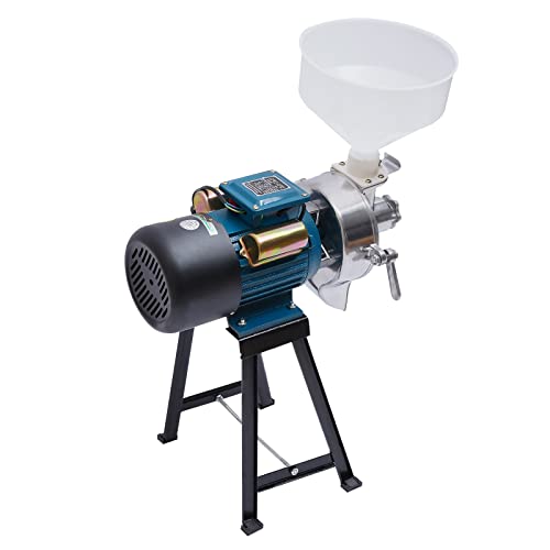 2200W Elektrische Getreidemühle Schnelle Geschwindigkeit Professionelle Powder Maschine Elektrische Schrottmühle für Spice Herb Coffee Reis Sonnenblumenkerne Mais Stroh von CHERIPOLI