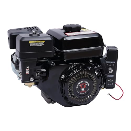4-Takt 7,5 PS 212CC 3600 RPM Benzinmotor Standmotor Kartmotor Industriemotor Ersatzmotor E-Starter Electric Start Go Kart von CHERIPOLI