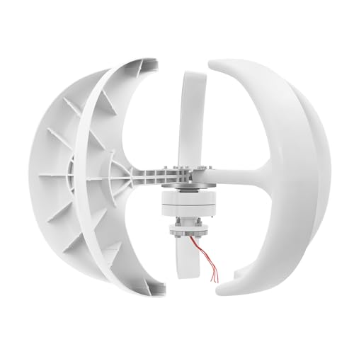 600W 24V Windturbinengenerator Windgenerator 5 Blätter Vertikale Windturbine Windrad Windturbinen Generator für Balkone Wohnwagen Boote Haushalt 600W 24V Windturbinengenerator Windgenerator 5 Blätter Vertikale Windturbine Windrad Windturbinen Generator für Balkone Wohnwagen Boote Haushalt von CHERIPOLI