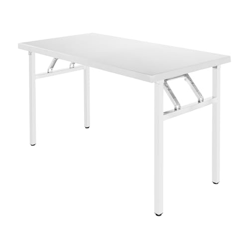 CHERIPOLI 120 * 60 * 75cm 201Edelstahl Silber Werkbank, Klappbarer Arbeitstisch Edelstahltisch Arbeitsfläche, Küchentisch Küchen-Esstisch Küchenarbeitsbank Gastrotisch, für Küche von CHERIPOLI