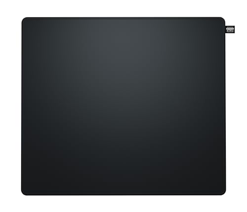 CHERRY XTRFY GP7, Gaming-Mauspad aus Graphen-Stoff (460 x 400 x 4 mm), Glatte & Widerstandsfähige Oberfläche, Extra-Weiche Gummiunterseite, rutschfest, Schwarz von CHERRY XTRFY