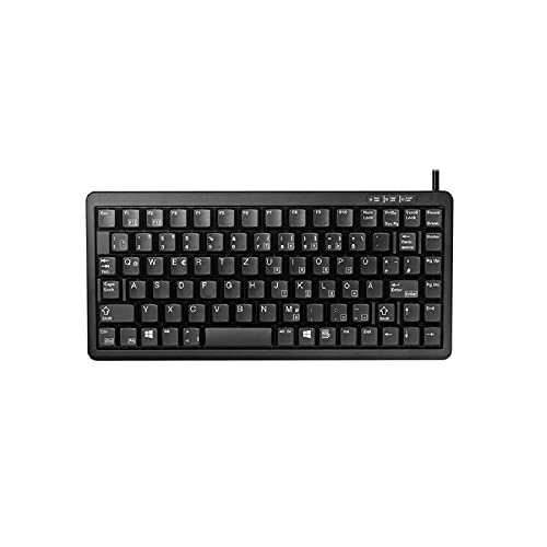 CHERRY Compact Corded Keyboard PS/2 USB Black (DE) von CHERRY