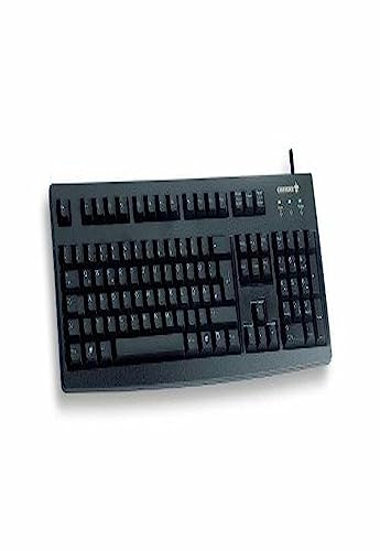 CHERRY G83-6104LUNEU-0 Tastatur kabelgebunden USB; Layout US-Englisch mit EURO Symbol QWERTY, schwarz CHERRY G83-6104LUNEU-0 Tastatur kabelgebunden USB; Layout US-Englisch mit EURO Symbol QWERTY, schwarz von CHERRY