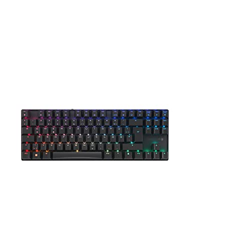 CHERRY MX 8.2 TKL Wireless, Kabellose Gaming-Tastatur ohne Nummernblock, Deutsches Layout (QWERTZ), mit Metallkoffer für Transport, MX RED Switches, Schwarz von CHERRY