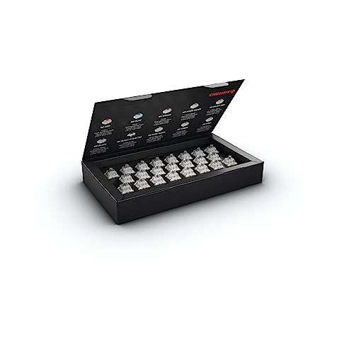 CHERRY MX EXPERIENCE BOX, 10 Mechanische Tastatur-Schalter, für DIY, Hot Swap oder Gaming-Keyboard, zum Ausprobieren und Kennenlernen, Qualität Made in Germany von CHERRY