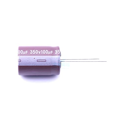 1 Stück Bleityp Aluminium-Elektrolytkondensator 100uF 350V Radial 18x25mm Kondensator Bastelmaterial von CHEWYZ
