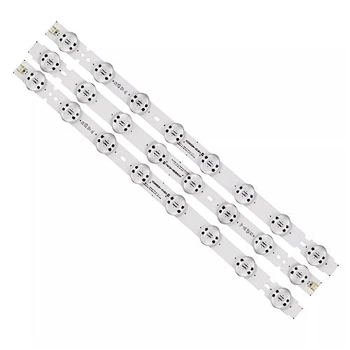 CHEWYZ 3 LED-Hintergrundbeleuchtung, 8 LEDs, kompatibel mit LG 50UK6520PSA 50UK6520 50UK6510PSF 50UK6510 50UK6500 50UK6470PLC HC500DQN-VCUR/L 50UK63/65_INX von CHEWYZ