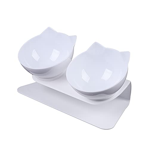 CHFUNE Futternapf Katze, Katzennapf Erhöht, Fressnapf Kätzchen Erhöhter Zervixschutz-Katzennapf Futternapf Katze Erhöht Fressnäpfe Katzen Doppel CHFUNE Futternapf Katze, Katzennapf Erhöht, Fressnapf Kätzchen Erhöhter Zervixschutz-Katzennapf Futternapf Katze Erhöht Fressnäpfe Katzen Doppel von CHFUNE