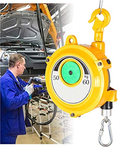CHFYIJYHM Federzug, einziehbar, selbstsichernder Werkzeugausgleicher mit Drahtseil for Fließbänder, einfach einzustellende Spannung, Handwerkzeug in Industriequalität(1 to 3kg) von CHFYIJYHM