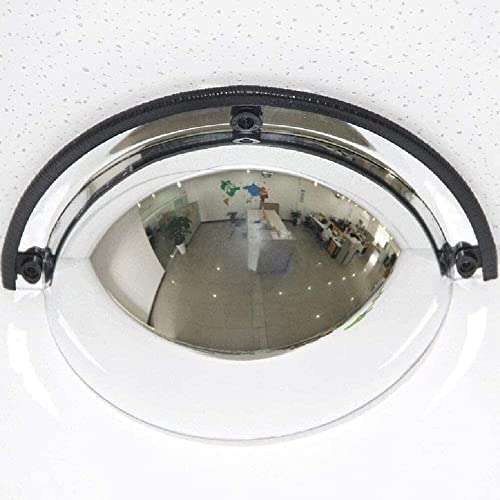 CHFYIJYHM Safety Convex Mirror, Convex Traffic Safety Mirror, Outdoor Traffic Wide Angle Lens, Panorama Hemispherical Convex Mirror (60 cm) von CHFYIJYHM