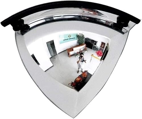 CHFYIJYHM Safety Convex Spiegel, Convex Traffic Safety Mirror, Supermarket Anti-Theft Mirror, Outdoor Traffic Weitwinkel Spiegel (70 cm) von CHFYIJYHM