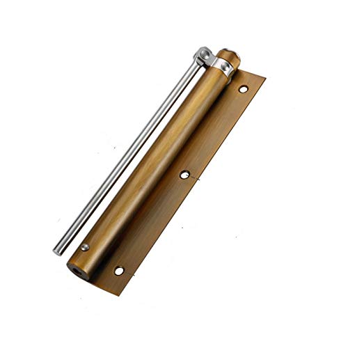 CHFYIJYHM Türschließer, automatischer Türschließer, verstellbare Tür, automatische Tür, automatische Haushaltstürfeder for Nenntüren(Big Yellow Bronze) von CHFYIJYHM