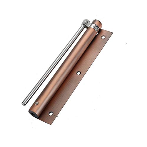 CHFYIJYHM Türschließer for Innentüren, verstellbare Tür, automatische Tür, automatische Haushaltstürfeder for Nenntüren, Türschließer for Außentüren(Big Red Bronze) von CHFYIJYHM